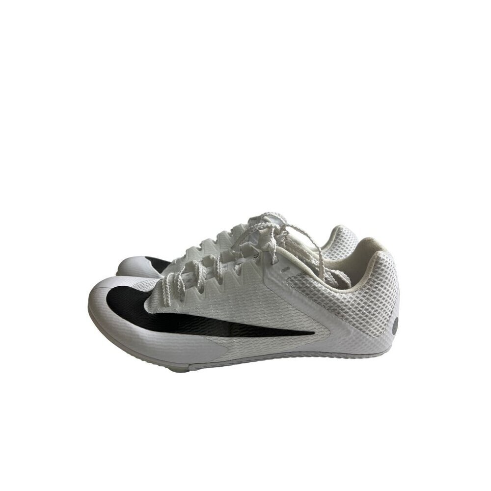 NEW! Nike Zoom Rival Sprint White Black Track Spikes DC8753-100 Men's Size 4 - Picture 2 of 9